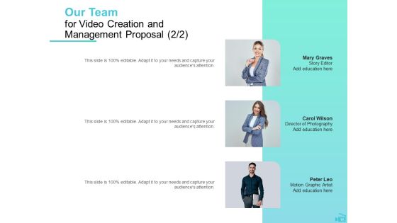 Video Development And Administration Proposal Ppt PowerPoint Presentation Complete Deck With Slides Slide16