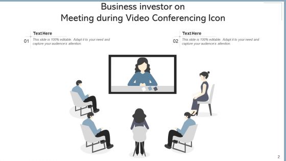 Video Teleconferencing Icon Management Device Ppt PowerPoint Presentation Complete Deck With Slides