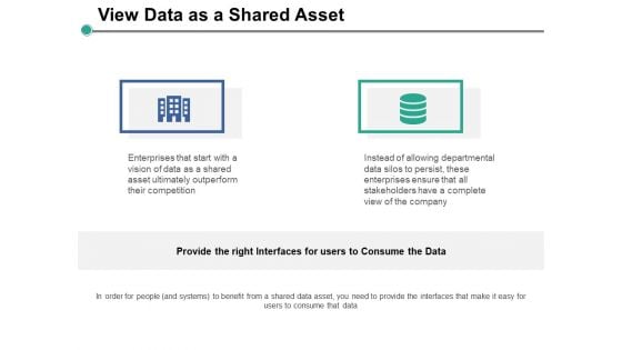 View Data As A Shared Asset Ppt PowerPoint Presentation Portfolio Good