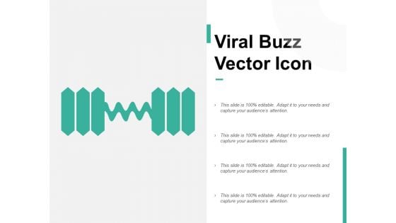 Viral Buzz Vector Icon Ppt PowerPoint Presentation Inspiration Tips