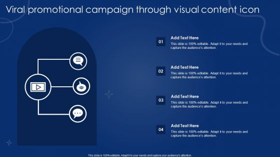 Viral Promotional Campaign Through Visual Content Icon Guidelines PDF