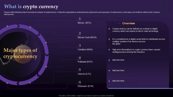 Virtual Currency Investment Guide For Companies What Is Crypto Currency Portrait PDF