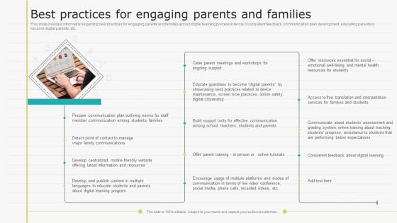 Virtual Learning Playbook Best Practices For Engaging Parents And Families Mockup PDF Virtual Learning Playbook Best Practices For Engaging Parents And Families Mockup PDF