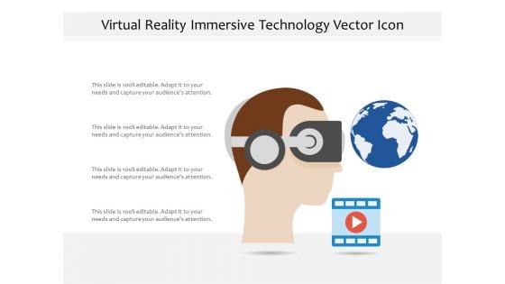 Virtual Reality Immersive Technology Vector Icon Ppt PowerPoint Presentation Layouts Topics PDF