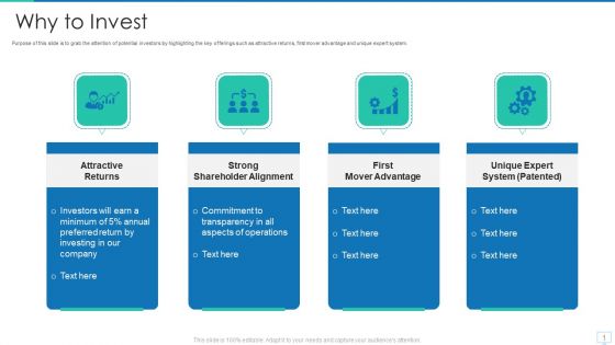 Virtual Reality Investor Financing Why To Invest Ppt Professional File Formats PDF