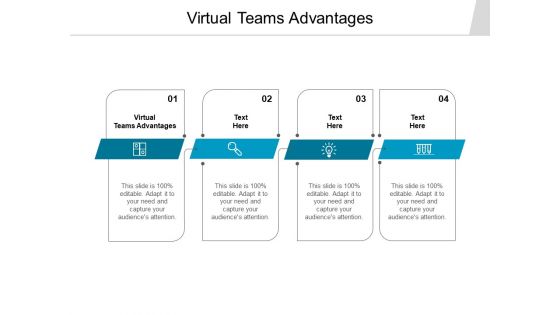 Virtual Teams Advantages Ppt PowerPoint Presentation Pictures Background Designs Cpb