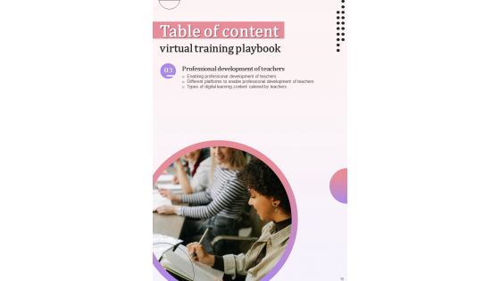 Virtual Training Playbook Template
