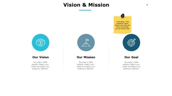 Vision And Mission Goals Ppt PowerPoint Presentation Inspiration Templates