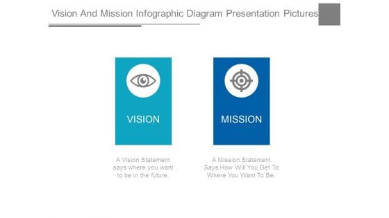 Vision And Mission Infographic Diagram Presentation Pictures Vision And Mission Infographic Diagram Presentation Pictures