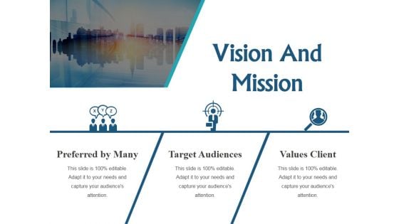 Vision And Mission Ppt PowerPoint Presentation Styles