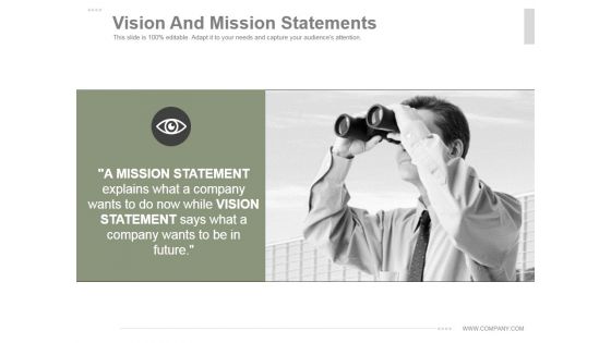 Vision And Mission Statements Ppt PowerPoint Presentation Topics