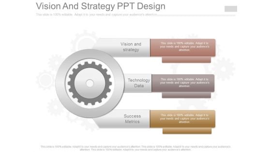 Vision And Strategy Ppt Design