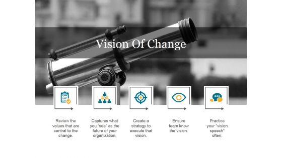 Vision Of Change Template 1 Ppt PowerPoint Presentation Gallery