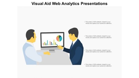 Visual Aid Web Analytics Presentations Ppt PowerPoint Presentation Infographics Elements