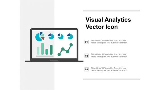 Visual Analytics Vector Icon Ppt PowerPoint Presentation Visual Aids Show