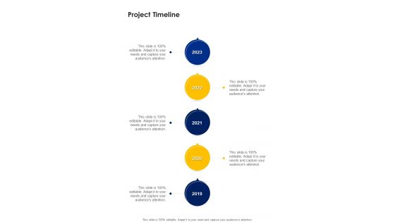 Visual Designing Freelancing Proposal Project Timeline One Pager Sample Example Document Visual Designing Freelancing Proposal Project Timeline One Pager Sample Example Document
