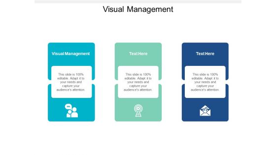 Visual Management Ppt PowerPoint Presentation Infographic Template Structure Cpb