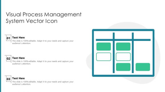 Visual Process Management System Vector Icon Ppt PowerPoint Presentation File Design Templates PDF