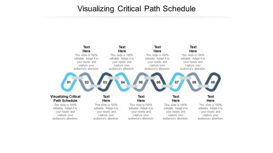 Visualizing Critical Path Schedule Ppt PowerPoint Presentation Gallery Topics Cpb Pdf
