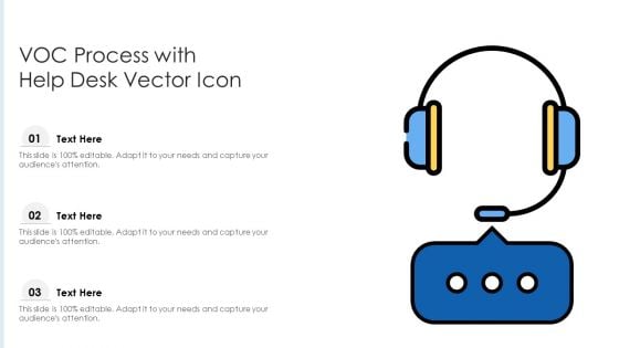 Voc Process With Help Desk Vector Icon Ppt PowerPoint Presentation Icon Example PDF