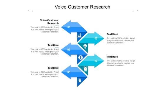 Voice Customer Research Ppt PowerPoint Presentation Slides Slideshow Cpb