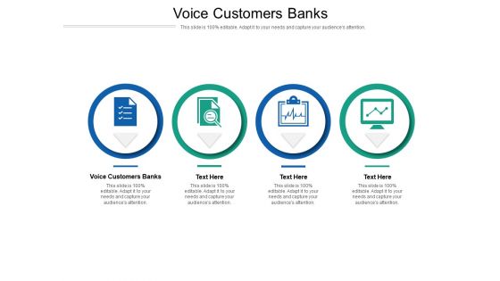 Voice Customers Banks Ppt PowerPoint Presentation Model Show Cpb Pdf