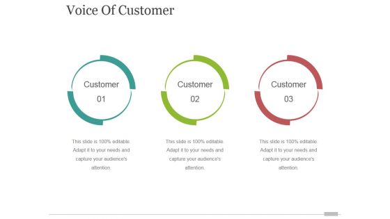 Voice Of Customer Tamplate 3 Ppt PowerPoint Presentation Sample