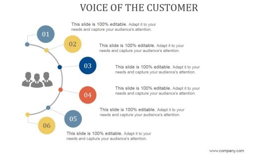 Voice Of The Customer Ppt PowerPoint Presentation Show