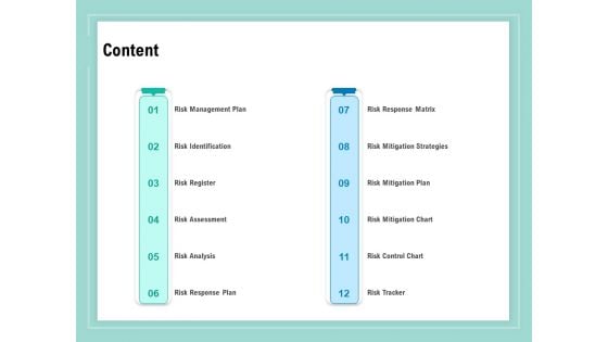 Vulnerability Assessment Methodology Content Ppt Summary Infographics PDF