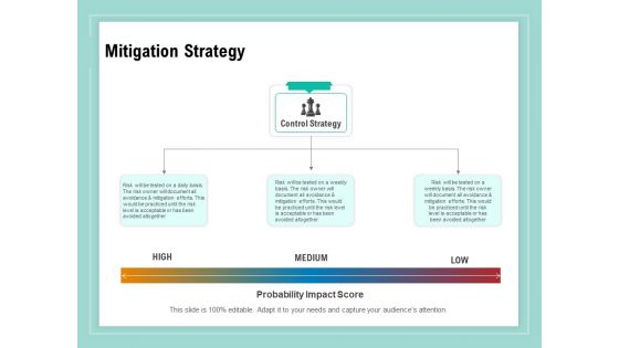 Vulnerability Assessment Methodology Mitigation Strategy Ppt Infographic Template Examples PDF