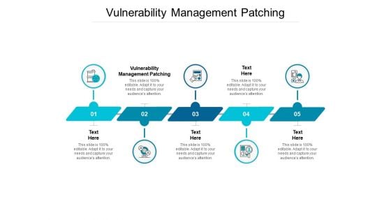 Vulnerability Management Patching Ppt PowerPoint Presentation Outline Demonstration Cpb