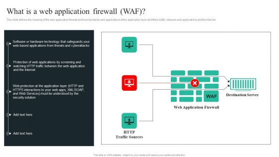 WAF Introduction What Is A Web Application Firewall WAF Background PDF