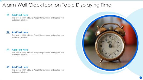 Wall Clock Icon Ppt PowerPoint Presentation Complete With Slides