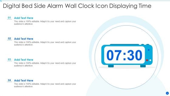 Wall Clock Icon Ppt PowerPoint Presentation Complete With Slides