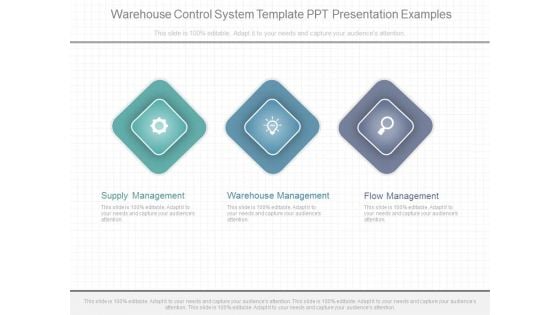 Warehouse Control System Template Ppt Presentation Examples