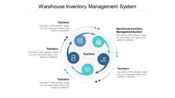 Warehouse Inventory Management System Ppt PowerPoint Presentation Ideas Background Designs Cpb