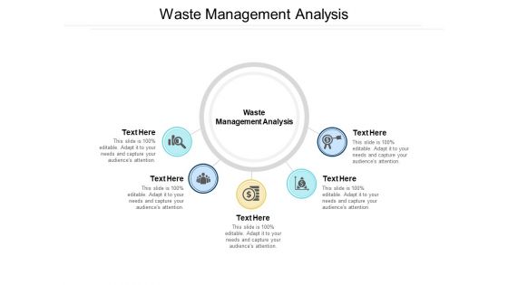 Waste Management Analysis Ppt PowerPoint Presentation Show Graphic Tips Cpb