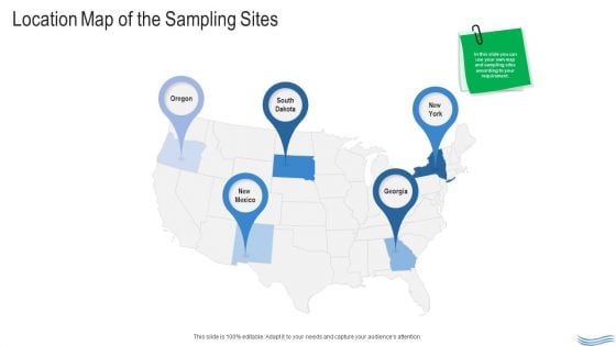 Water Quality Management Location Map Of The Sampling Sites Clipart PDF