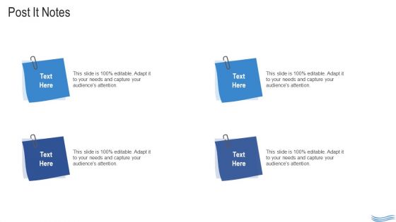 Water Quality Management Post It Notes Icons PDF