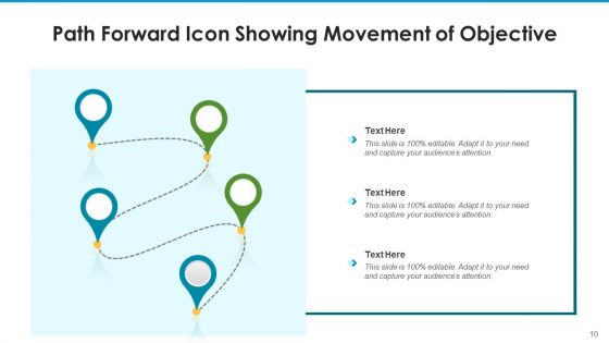 Way Forward Icon Revenue Objective Ppt PowerPoint Presentation Complete Deck With Slides