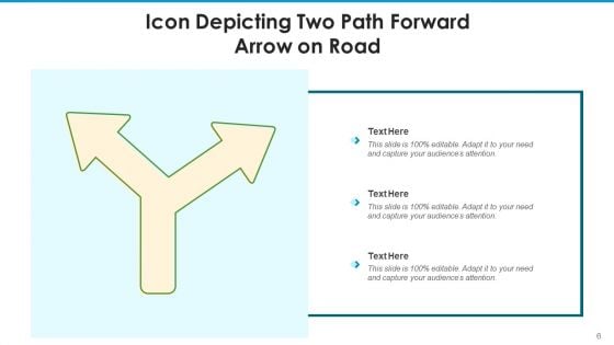 Way Forward Icon Revenue Objective Ppt PowerPoint Presentation Complete Deck With Slides