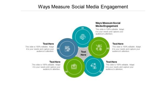 Ways Measure Social Media Engagement Ppt PowerPoint Presentation Model Design Ideas Cpb Pdf