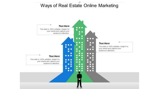 Ways Of Real Estate Online Marketing Ppt PowerPoint Presentation Professional Summary