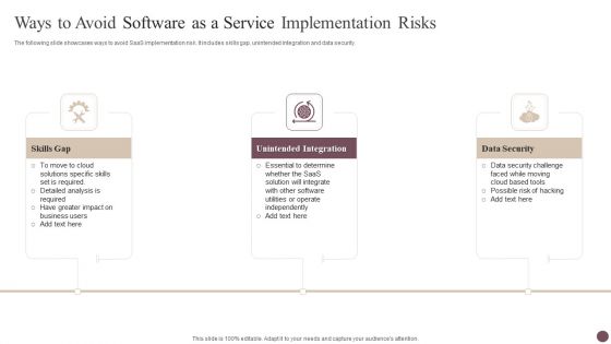 Ways To Avoid Software As A Service Implementation Risks Microsoft PDF Ways To Avoid Software As A Service Implementation Risks Microsoft PDF