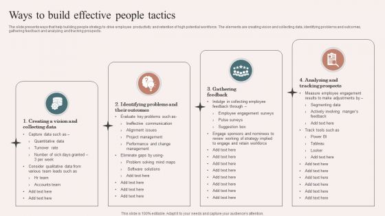 Ways To Build Effective People Tactics Rules PDF