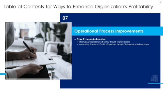 Ways To Enhance Organizations Profitability Ppt PowerPoint Presentation Complete Deck With Slides Slide37