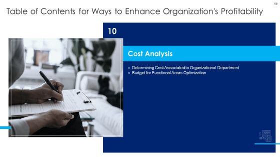 Ways To Enhance Organizations Profitability Ppt PowerPoint Presentation Complete Deck With Slides Slide59