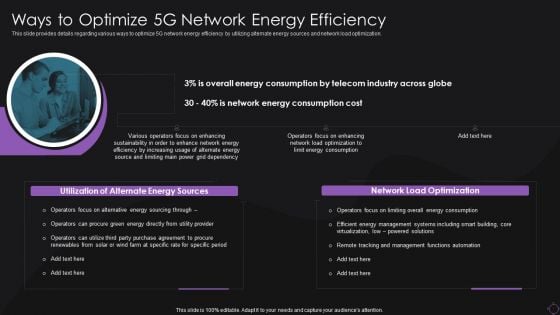 Ways To Optimize 5G Network Energy Efficiency Sample PDF Ways To Optimize 5G Network Energy Efficiency Sample PDF