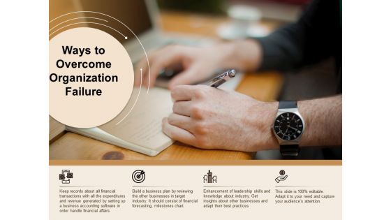 Ways To Overcome Organization Failure Ppt PowerPoint Presentation Portfolio Picture PDF Ways To Overcome Organization Failure Ppt PowerPoint Presentation Portfolio Picture PDF