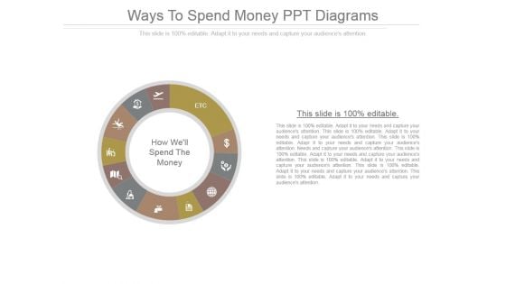 Ways To Spend Money Ppt Diagrams Ways To Spend Money Ppt Diagrams